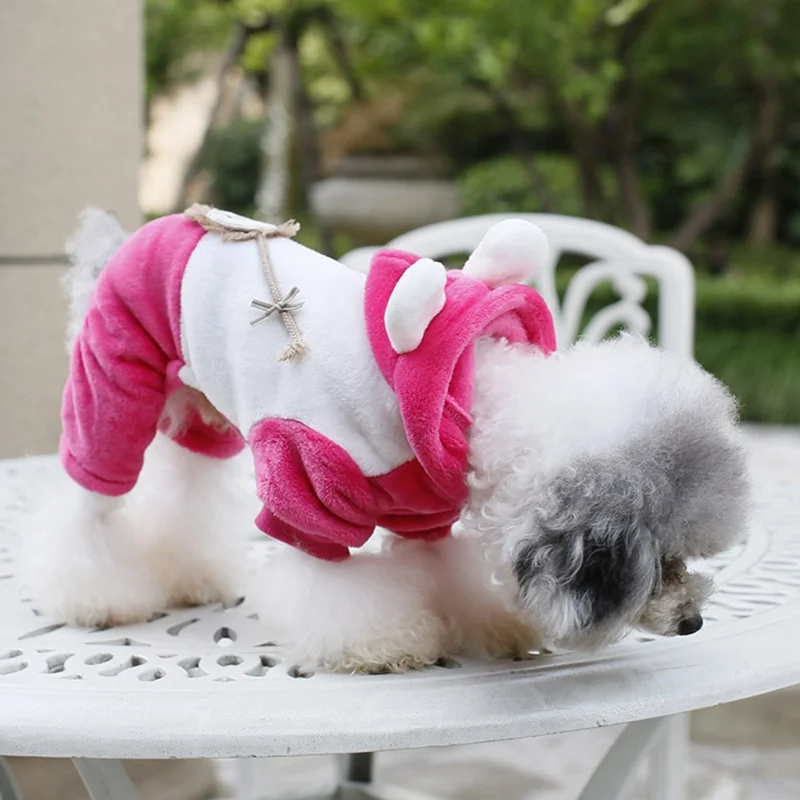 Ветрозащитная теплая одежда для домашних животных, собак, пальто куртки из флиса пижамы теплые комбинезоны для маленьких собак ropa нашивками perros
