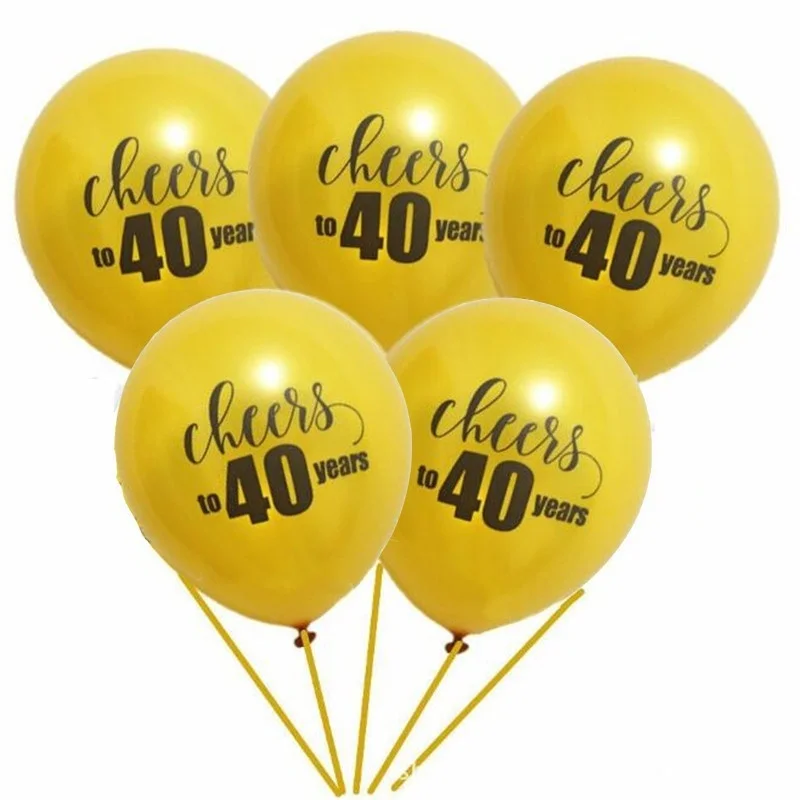 Ballons 5 10 pcs Cheers A 30 Ans Ballon Joyeux Anniversaire Anniversaire Fete Decor Maison Cdnorteimagen Cl
