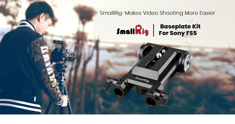 SmallRig для sony FS5 камера опорная пластина с ARRI розетка набор аксессуаров-1827