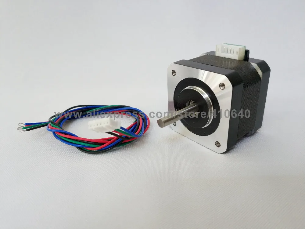 Nema17 шаговый двигатель 17HS13 1334S L 33 мм с 1 8 градусов 3 А 22 Н. См 4 провода лучшее