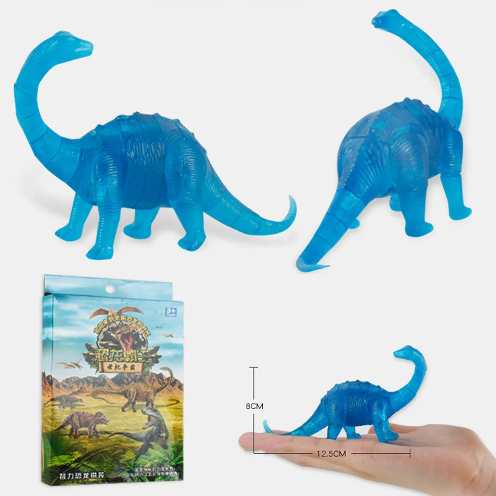 Игрушка динозавр деформация 3D головоломка динозавр модель скелета фигурки Модель самодельный гаджет Блоки строительные игрушки подарок D300115