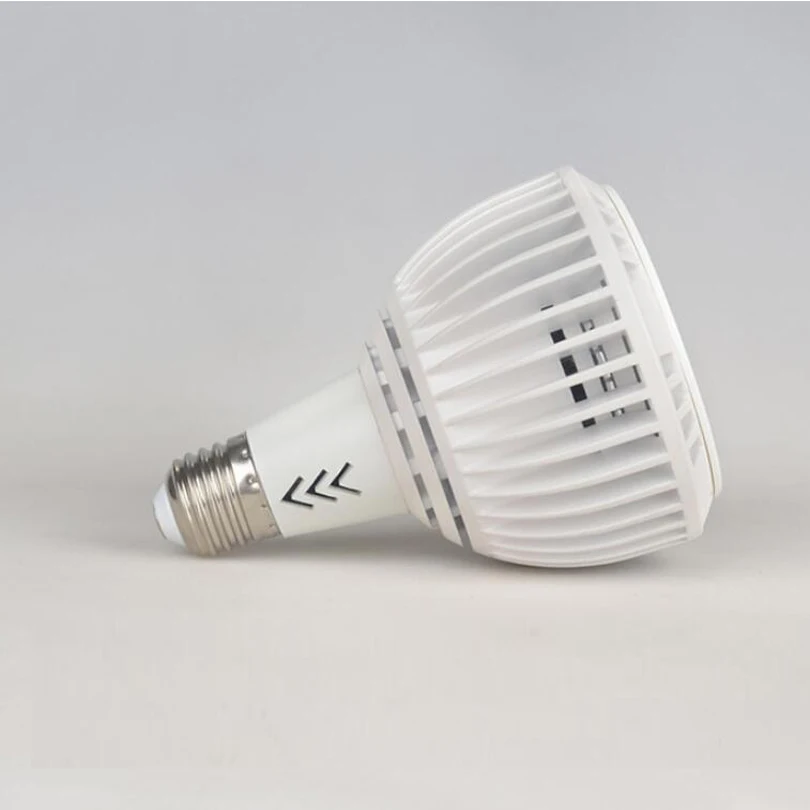COB Par30 20 Вт 30 40 Par E27 светодиодная лампа AC85 265V WW CW прожекторное освещение|Точечные