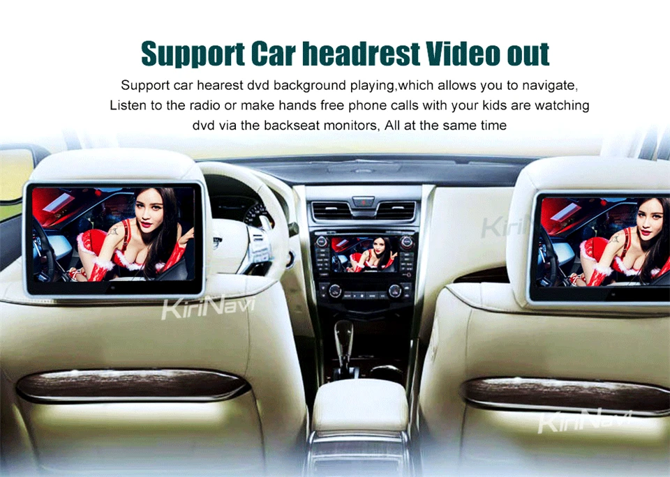 Cheap KiriNavi Octa core 4G LET android 7 car stereo for Renault Duster multimedia 2012 - 2013 support 4K Video 4G 13