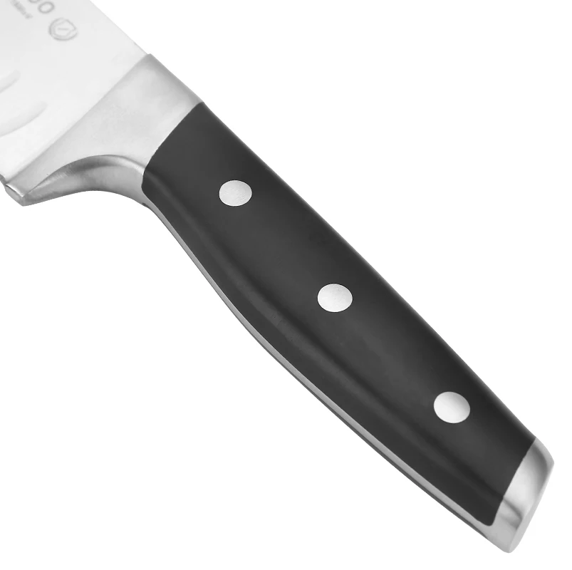 SHI BA ZI ZUO SL520 Q новый кухонный нож Santoku 50Cr15MoV нержавеющая сталь АБС пластик ручка из