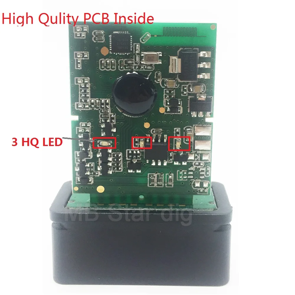Расширенный HH OBD V1.5 ELM327 Bluetooth OBD2 ELM 327 автомобильный диагностический сканер для