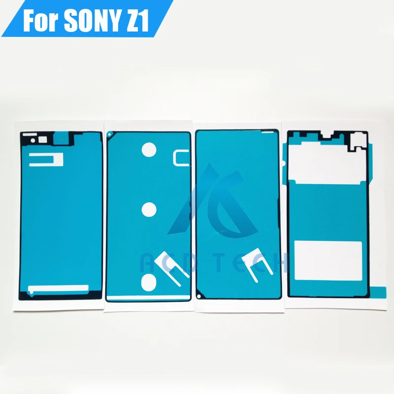 

High Quality New Front LCD Middle Frame Battery Cover Full Set Adhesive Waterproof Sticker for Sony Xperia Z1 L39H C6903