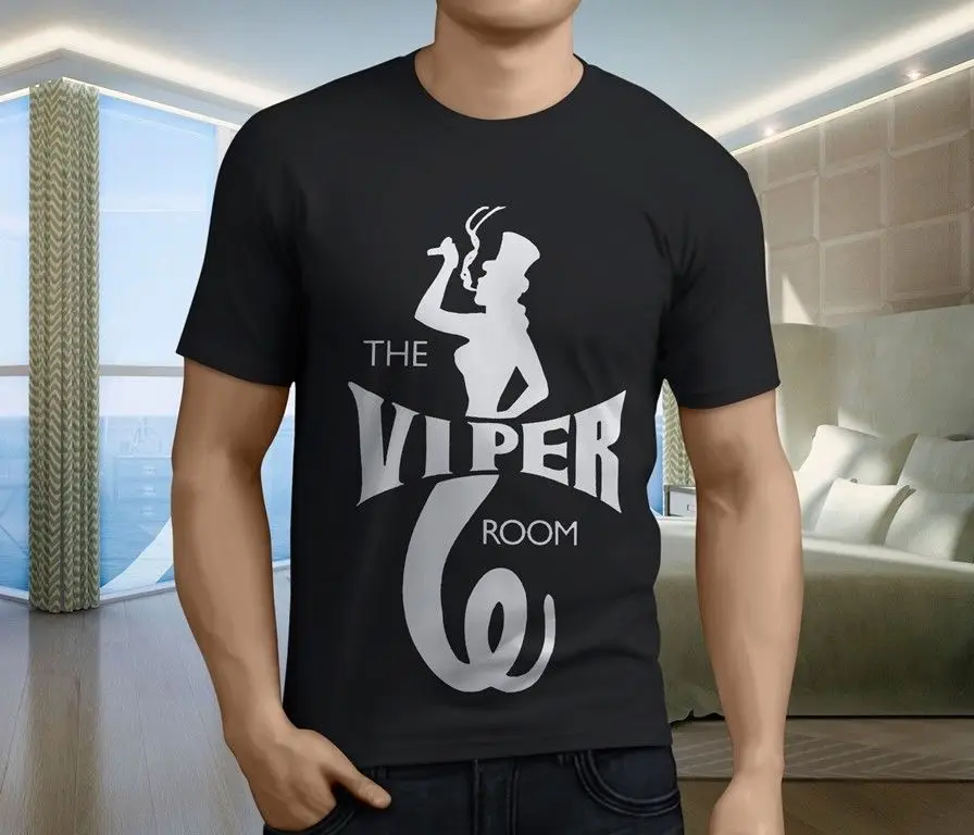 New Popular The Viper Room Men's Black T Shirt Size S 3XLin TShirts from Men's Clothing on