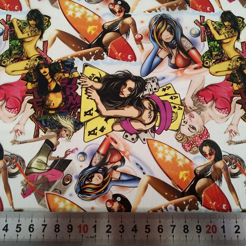 

TSAUTOP 0.5m Width 10sqm Custom Hydrographic Film Water Transfer Film WDF10480