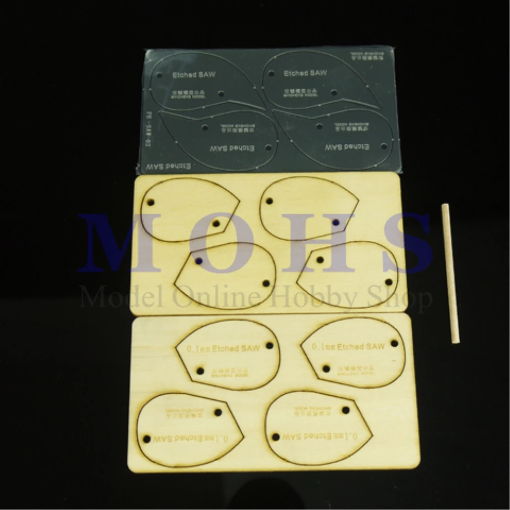 

0.1mm thickness ancient sailing model building tool etched saw COMBO wood scale model ship wooden sailing ship tools etching saw