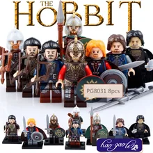 120 шт. PG8031 Супер Герои fgures Властелин колец los khan продается строительные блоки действие DIY подарок детские игрушки