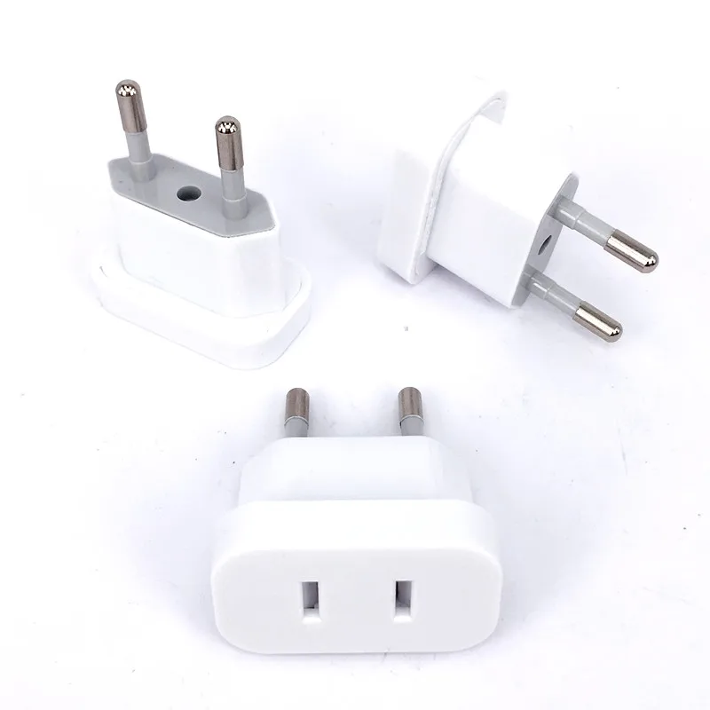 

Safety Retardant Material Power Plug Converter Travel Adapter US to EU Europe High Power