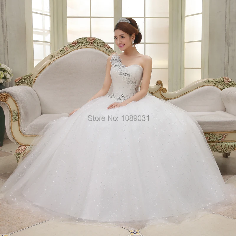 

2014 New A Line Wedding Dress Bridal dress Wedding Dress stock US size 2 4 6 8 10 12 14 16