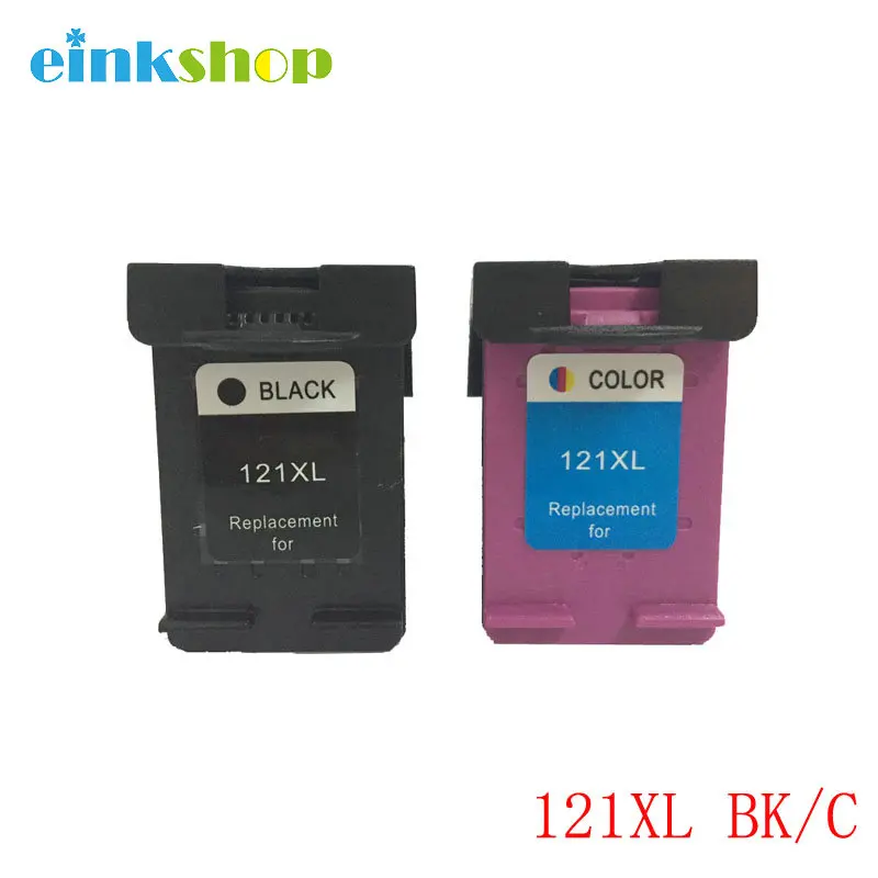 Картридж для принтера einkshop 121xl 121 совместимый с HP Deskjet F4283 F2423 F2483 F2493 F4275 F2420 F2480 F2488