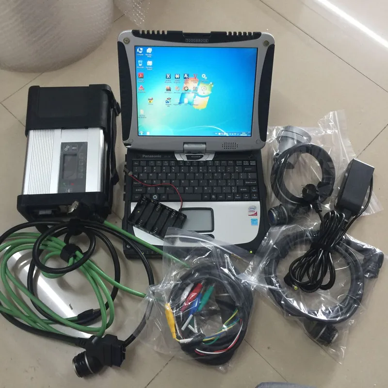

Diagnostic Tool MB STAR C5 SD CONNECT Latest Software 2023.09 Newest 480gb SSD in CF-19 Toughbook Laptop I5 4g Ready to Use