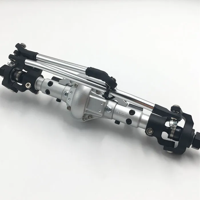 KYX 1/10 CNC СПЛАВ передняя/задняя ось для осевого scx10 ll 90046 rc автомобиля|Детали и