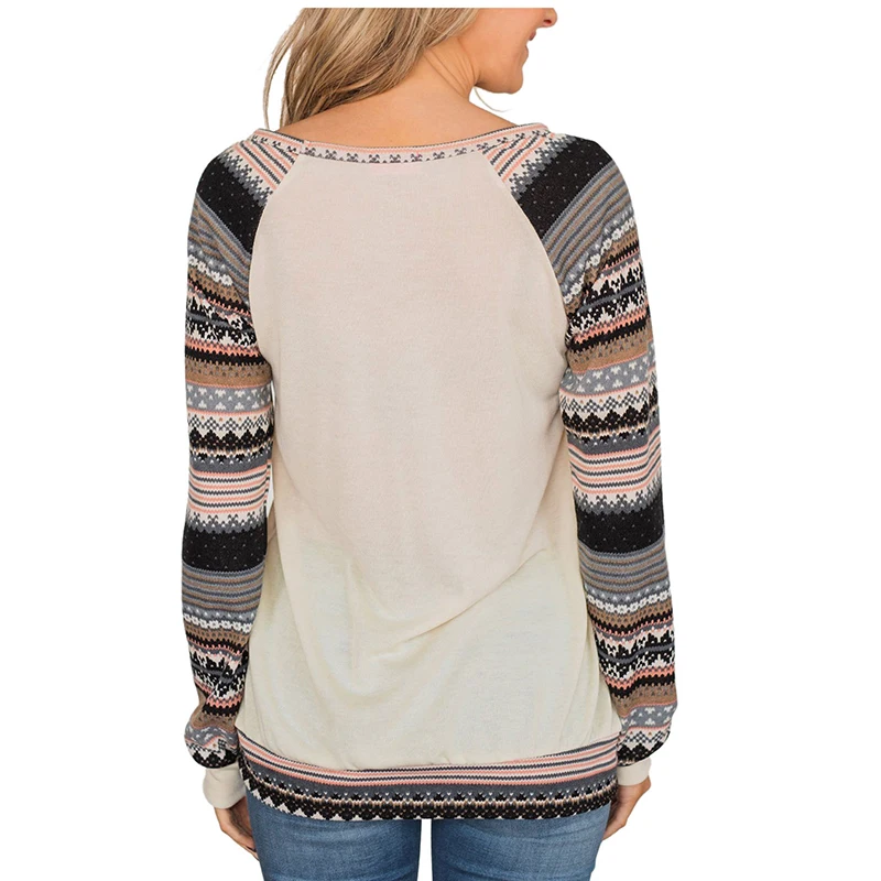 Women Casual Long  Blouse