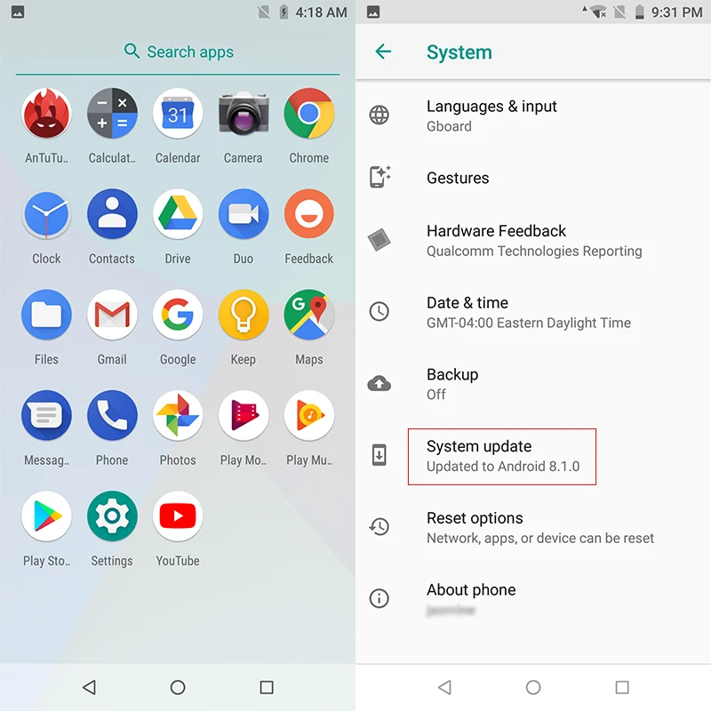Глобальная версия Xiaomi Mi A2 4 Гб 64 Смартфон Snapdragon 660 AIE cpu 5 99 ''полный экран 20MP 12MP AI
