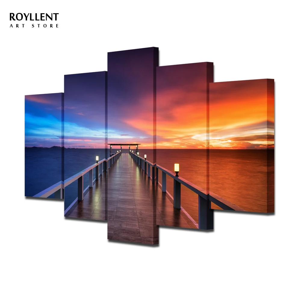 Online kopen wholesale grote moderne wall art uit china grote ...