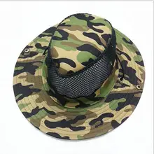Рыбацкая камуфляжная шляпа для мужчин портативная складная шляпа весна лето мода открытый солнцезащитная Кепка