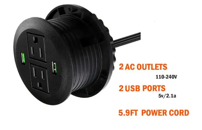 USB US AC power grommet (3)