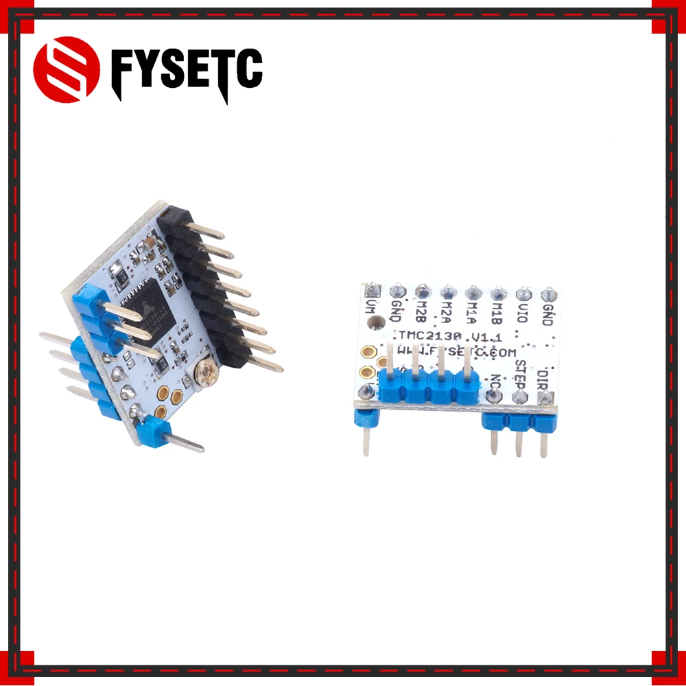 4 X TMC2130 V1.1 для SPI Функция Stepstick Драйвер шагового двигателя постоянного тока с радиатором ультра-тихий вентилятор против TMC2100 TMC2208 TMC2130 V1.0