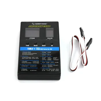 

HOBBYWING 3 in 1 LED ESC Program Card Box for XERUN EZRUN MAX Series Car / Platinum Series / SEAKING Series RC Boat ESC