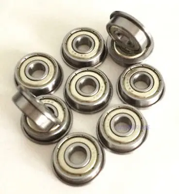 

New 10pcs Flange Ball Bearing F608ZZ 8*22*7 mm Metric flanged Bearing
