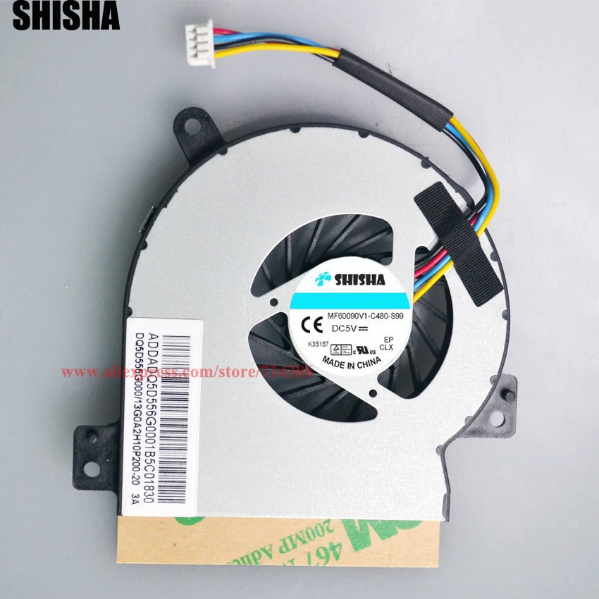 New 1215N cpu fan for ASUS EPC VX6 cooler 1215CT 1215B 1215T 1215P Brand new genuine laptop cooling | Компьютеры и офис