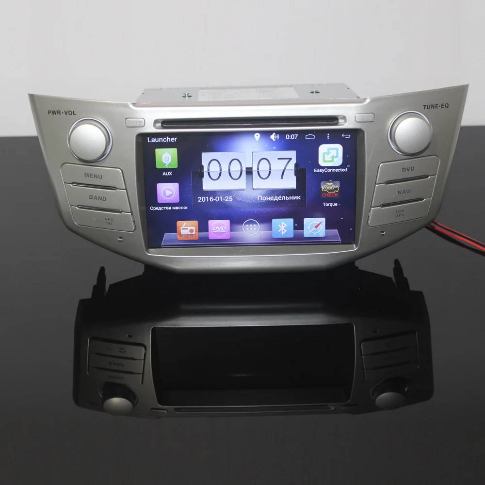 2 Din чистый андроид 6 0 dvd для lexus rx300 rx330 rx350 400 h 1024*600 емкостный Экран quad Core 3G Wi Fi радио