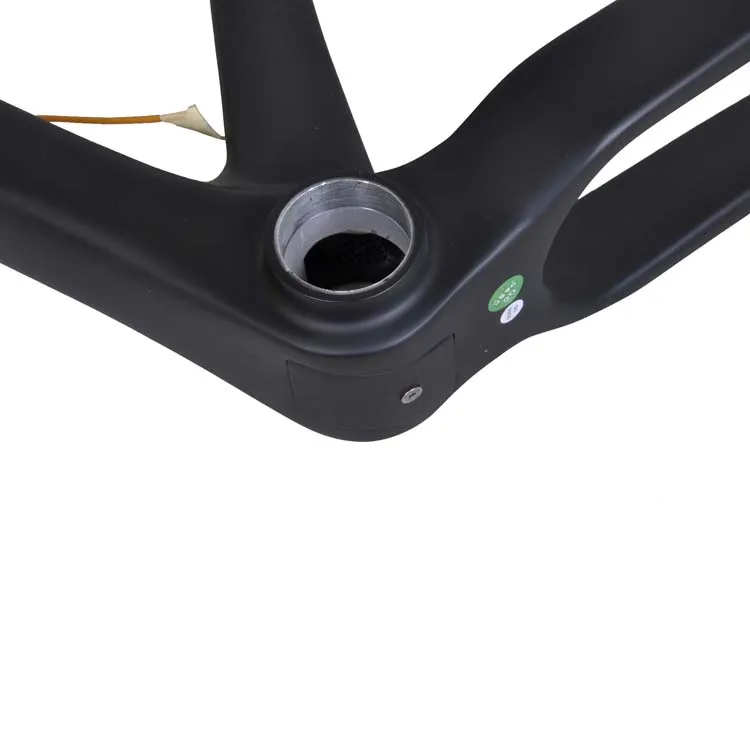 Clearance dengfu bikes FM476 full carbon new 27.5er plus mtb frame thru axle 148mm BB92 UD matt/glossy carbon 650B boost frame 4