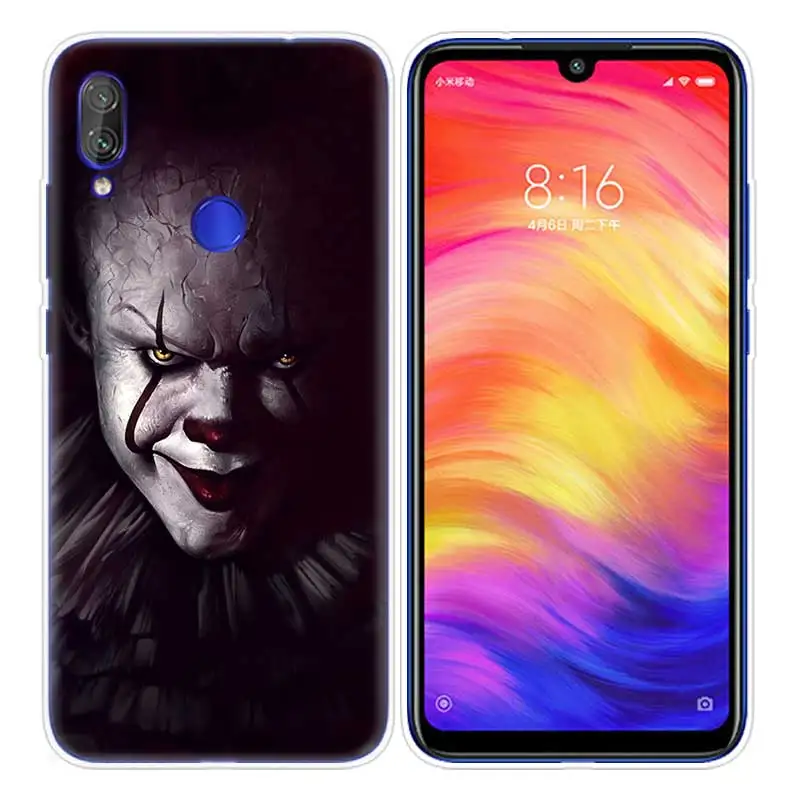 Чехол Pennywise с рисунком клоуна для Xiaomi mi Play 8 A2 6X, чехол для Red mi 6 6A Note 7 6 5 4 4X Lite Pro, задняя крышка