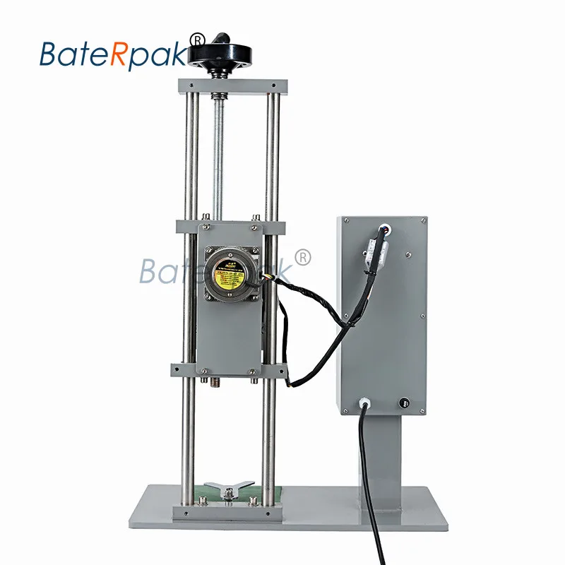 DDX-450 BateRpak электрическая настольная укупорочная машина, бутылка для воды, круглая укупорочная машина, машина для запирания крышки бутылки, 220 В опционально