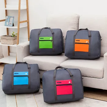 

Travel storage bag waterproof Oxford cloth large capacity luggage bag