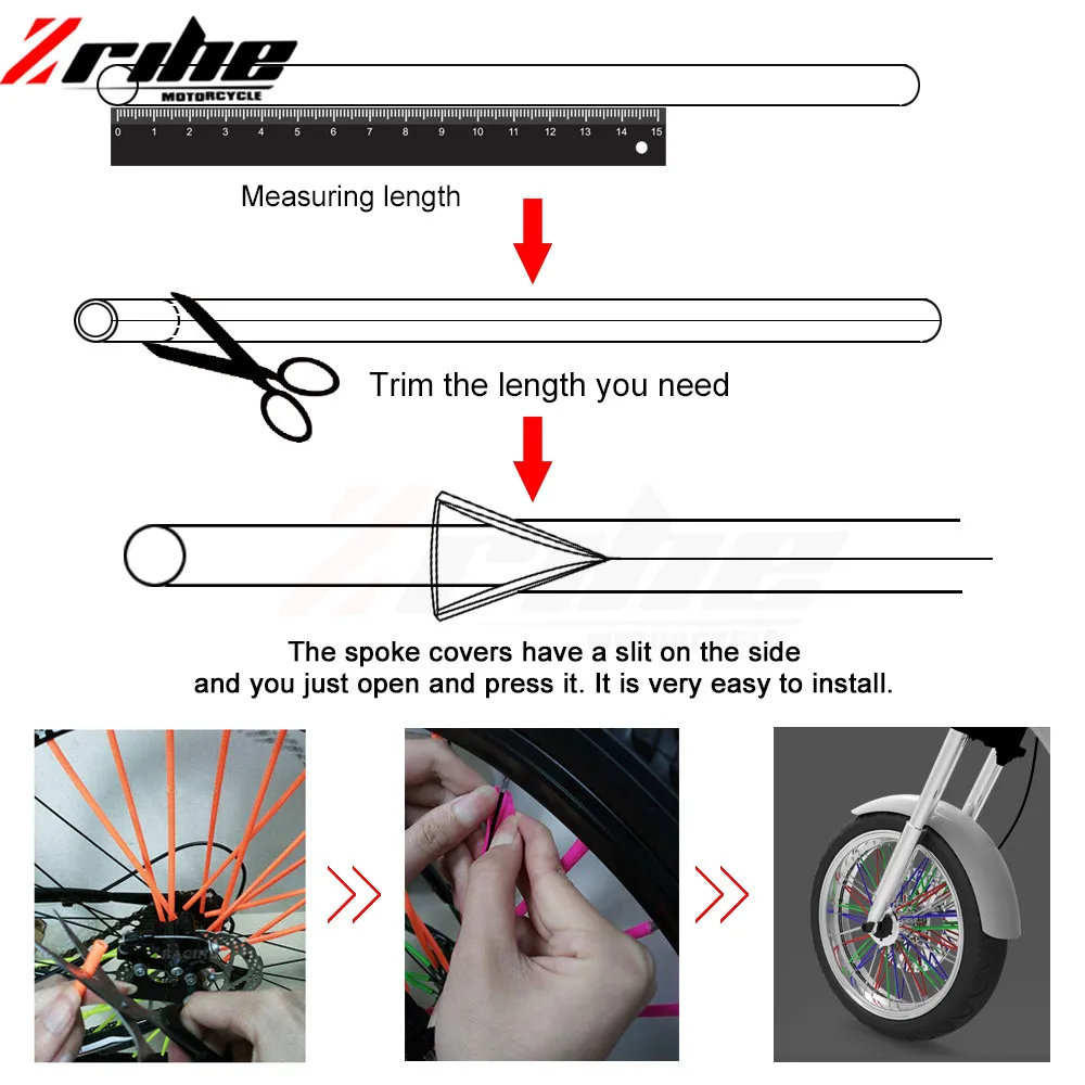 Накладки На Спицы Мотоцикла Эндуро Купить