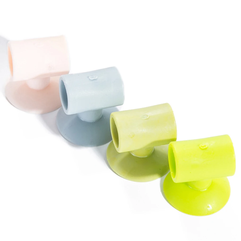 

2Pcs Practical Door Handle Silicone Anticollision Sucker Home Door Protecting Pad Mute Silencer Suction Door Stops Mats Hot