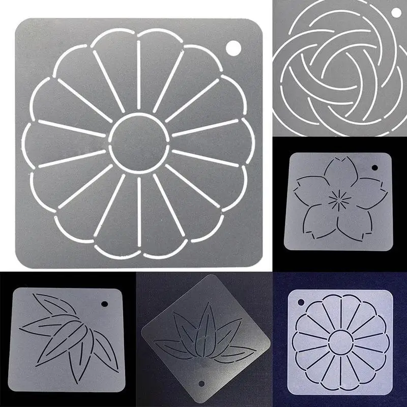 

12x12cm DIY Sub Embroidery Model Sewing Tool Templates Quilting Patchwork Spinning Handmade Sewing Tools Set