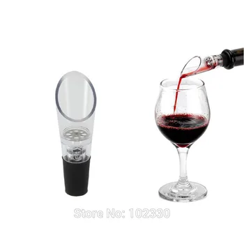 

Acrylic Barware Wine Aerator Pourers Spout Funnel Bottle Pourer Decanter Dumping Stoppers Bar Tool Wedding Party Supplie S20171