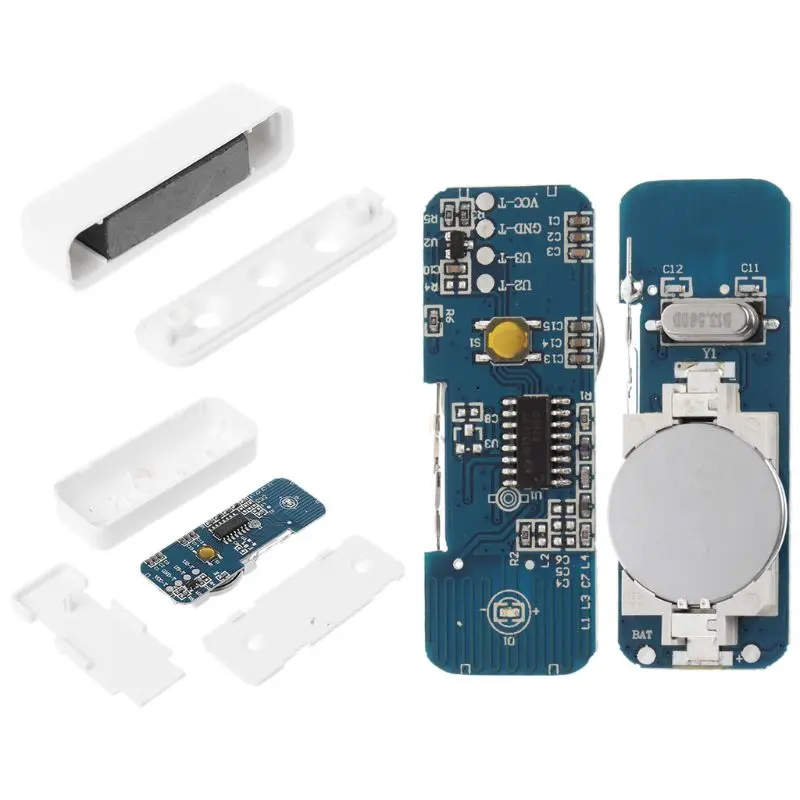 Белый Магнитный умный беспроводной WiFi детектор движения, сигнализация Барьерный датчик для безопасная домашняя дверь сигнализация
