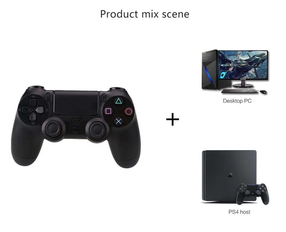 Проводные контроллеры для PS 4 USB контроллеры Проводные геймпады игровые контроллеры USB джойстик для playstation 4 DualShock вибрация