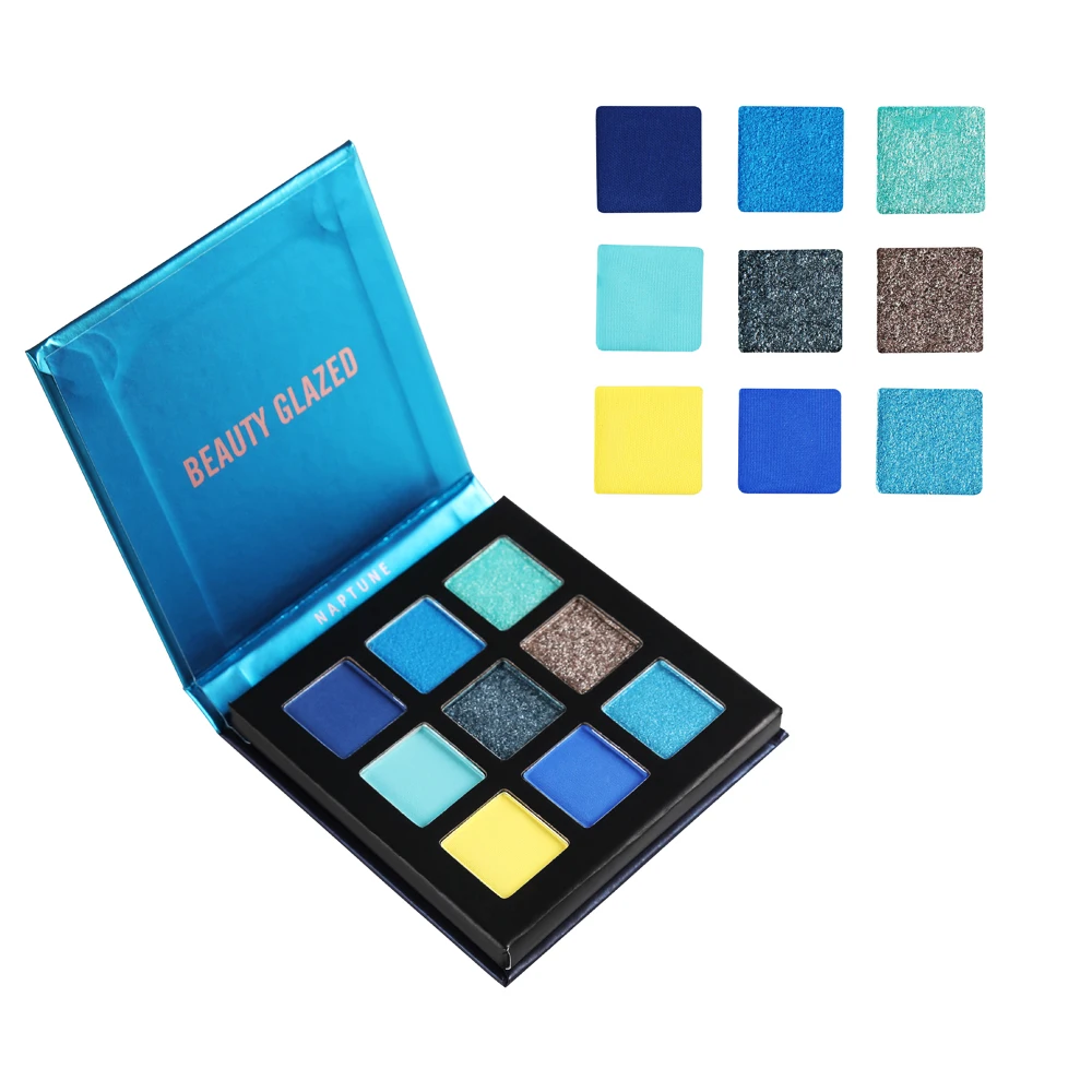Beauty Glazed брендовые матовые тени для век палитра 9 цветов стойкий макияж