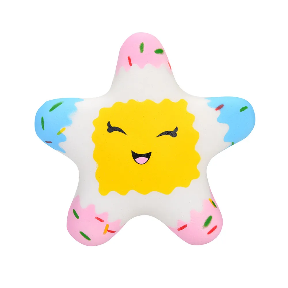 Сжимаемые мягкие Kawaii звезда ароматизированные медленно расправляющиеся мягкие игрушки детские игрушки снятие стресса игрушка хоп