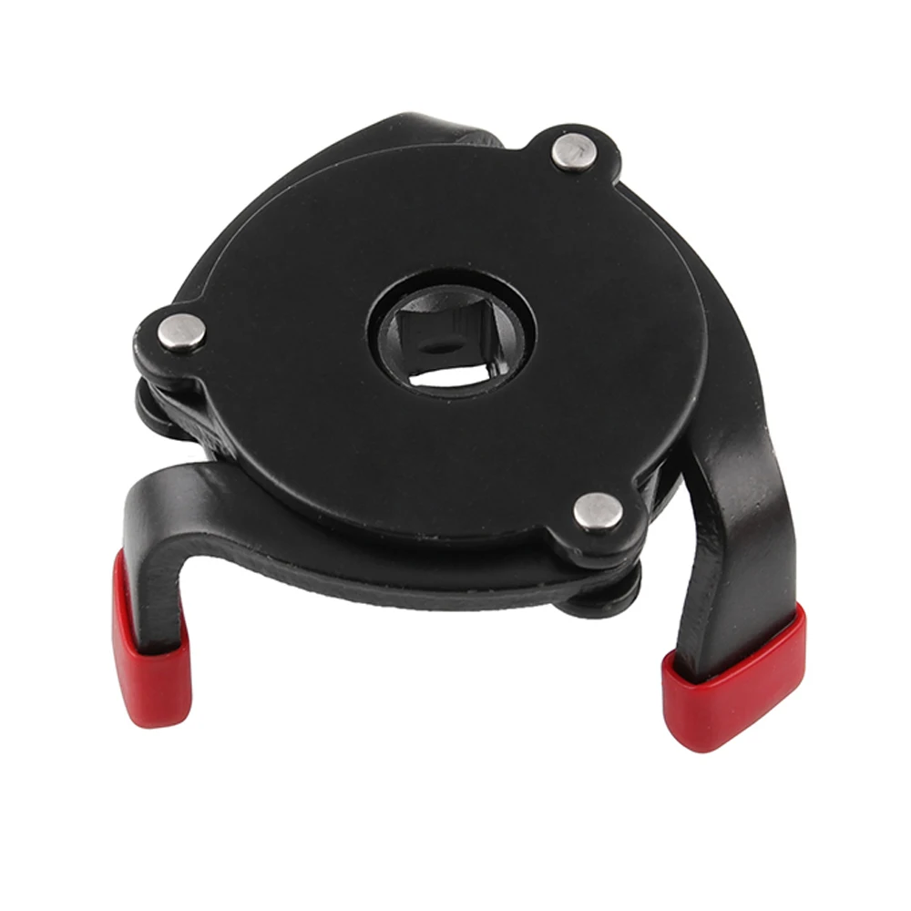 

45# Steel Automatically Tightened Car Filter Wrench 3-jaw Remover Oil-filter Removal Spanner Auto Maintenance Tool