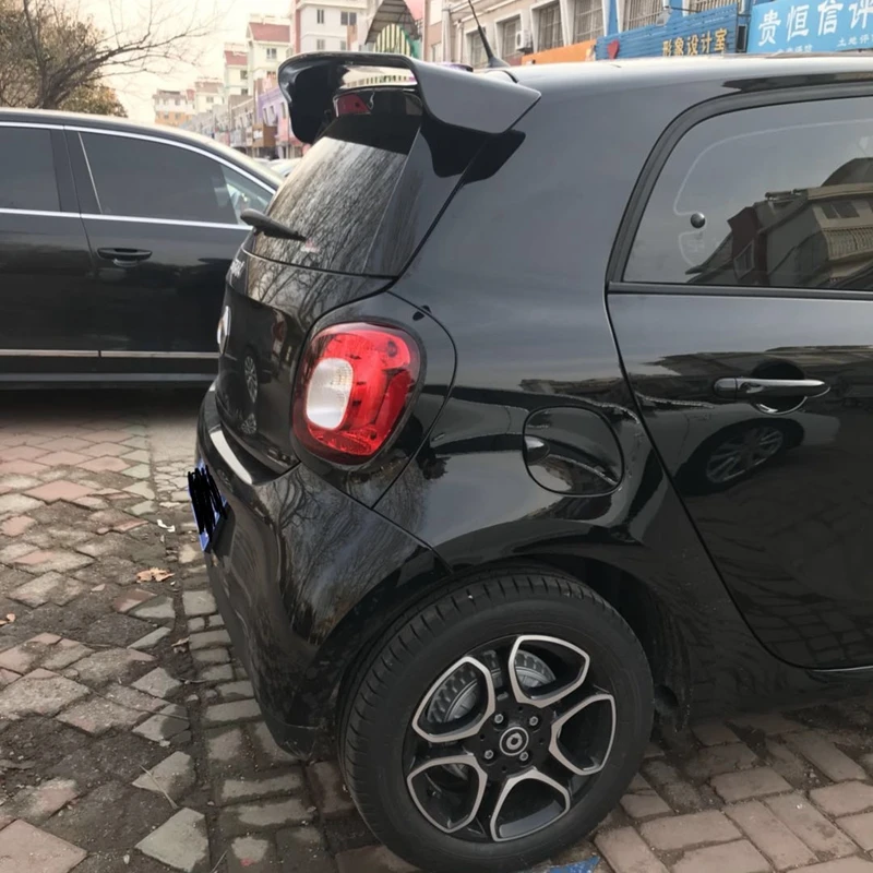 Для Smart fortwo 453 спойлер Carlsson ABS Материал заднее крыло автомобиля праймер цвет задний спойлер для Benz Smart fortwo 451 спойлер