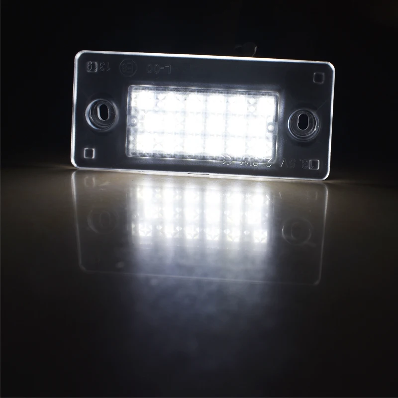 Hopstyling 2 шт./пара 18SMD светодиодный задний номерной знак светильник для Audi A4 S4 Avant RS4 B5
