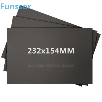 

Funssor 5pcs 232*154mm Printer Heated Bed Tape Print Sticker Build Plate Tape For Creator Pro /Dreamer 3D Printer