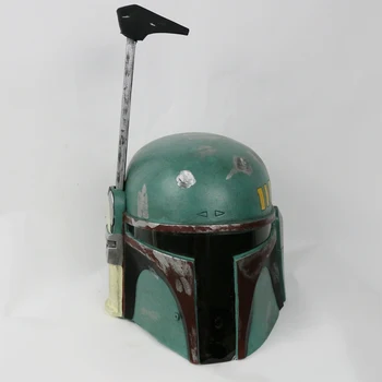 

Star wars mask Custom Mad Green Bounty Hunter Boba Fett Helmet Cosplay Props Halloween Helmet