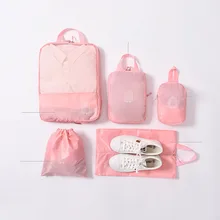 6 шт./лот Для мужчин Для женщин сумка-тоут для путешествий нижнее белье аккуратная одежда Чемодан чемодан-органайзер, хранилище, сумочка