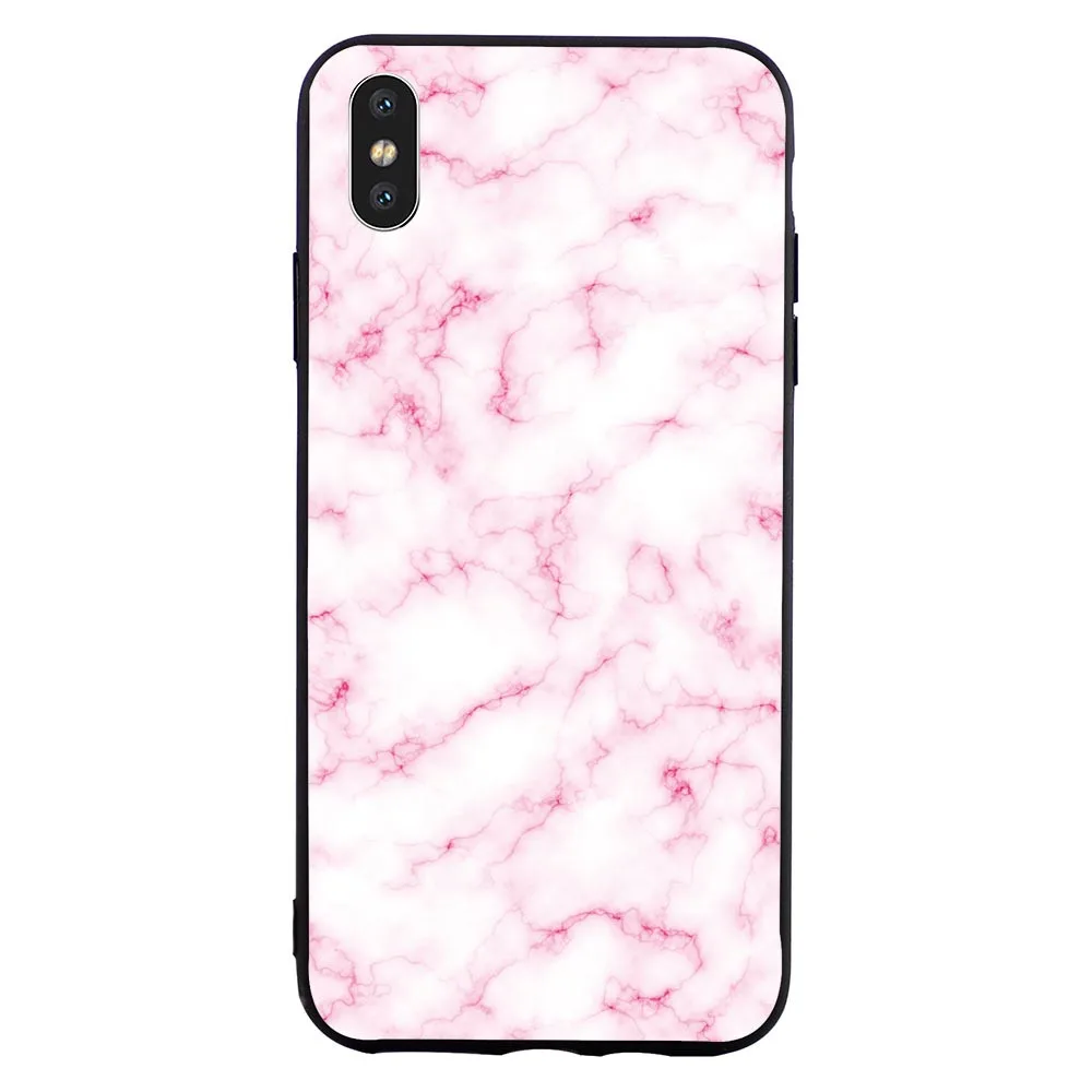 

Marble Cases for iPhone X Shockproof Pure Marble Phone Cover for iPhone 6S Plus Case 8 XR 7 6 5 5S SE Xs Max Soft TPU Back Skin