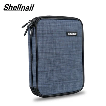 

Shellnail Large Capacity External Storage Power Bank Bag Charger SSD For iPad Mini Travel Bag Hard Disk Earphone Digital Case
