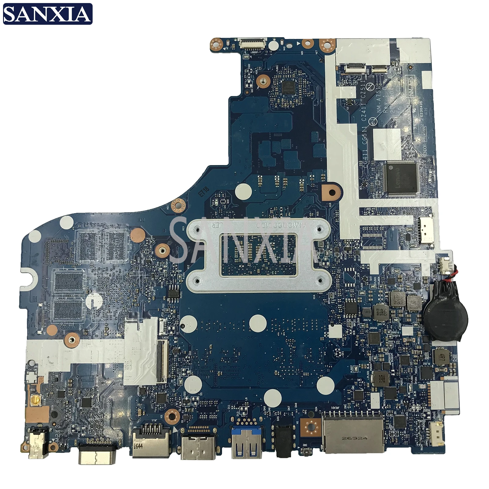  KEFU NM-A751 Laptop motherboard for Lenovo 310-15ISK 510-15ISK original mainboard 4GB-RAM I3-6006U/